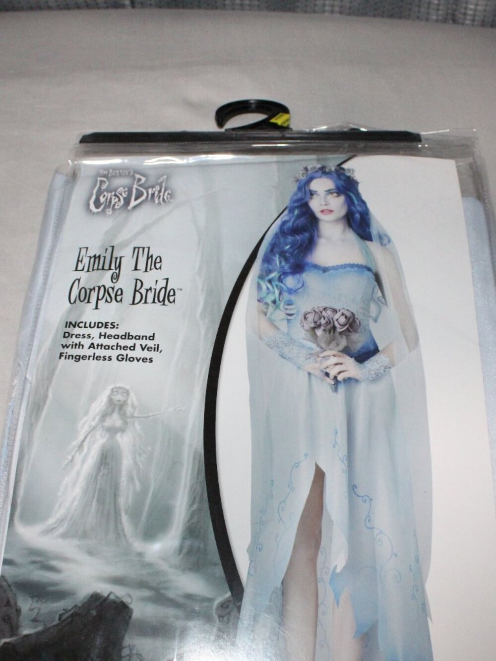 NWT Spirit Halloween Emily Corpse Bride Costume Adult Size Medium 8-10
